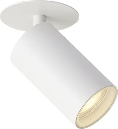 Modern, süllyesztett spotlámpa fehér GU10 50mm IP44 - Chels