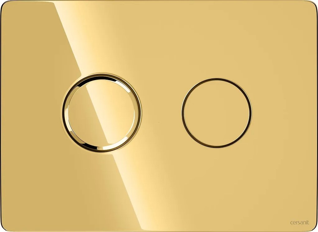 Pneumatikus Öblítőgomb Cersanit Accento Circle Arany K97-461