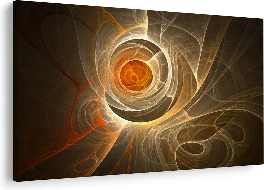 Absztrakciós kép (90x60 cm)