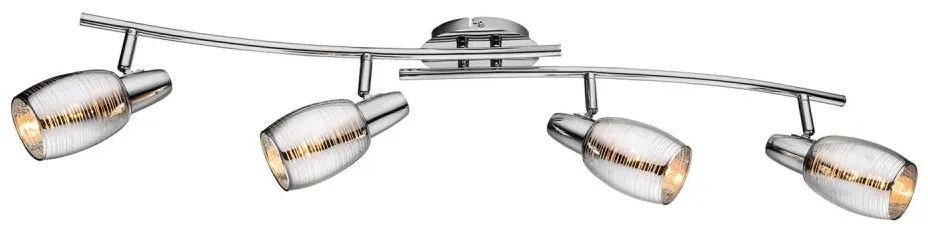Globo 54986-4 - Spotlámpa CARSON 4xE14/40W/230V