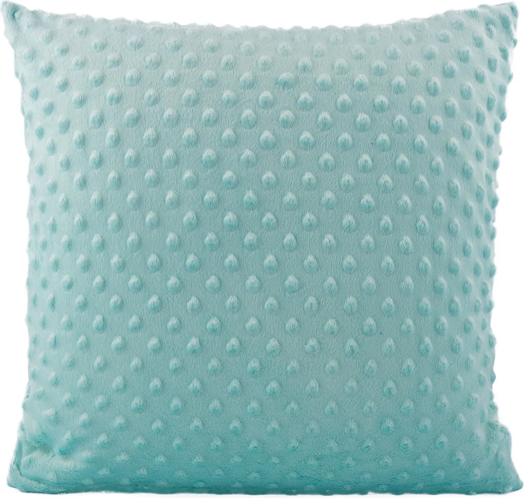 Jancsi párna Minky menta 40X40 utántöltő