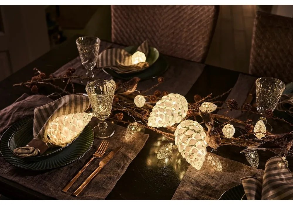 Karácsonyi fénydekoráció, izzók száma 8 db, hosszúság 120 cm Celina – Sirius