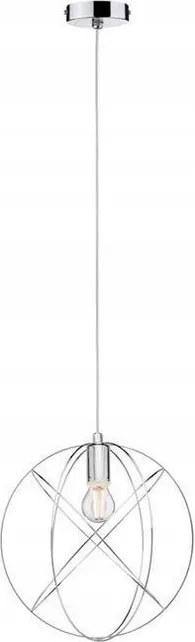 Függő lámpa Csillár Gömb Galacta E27 Króm IP44