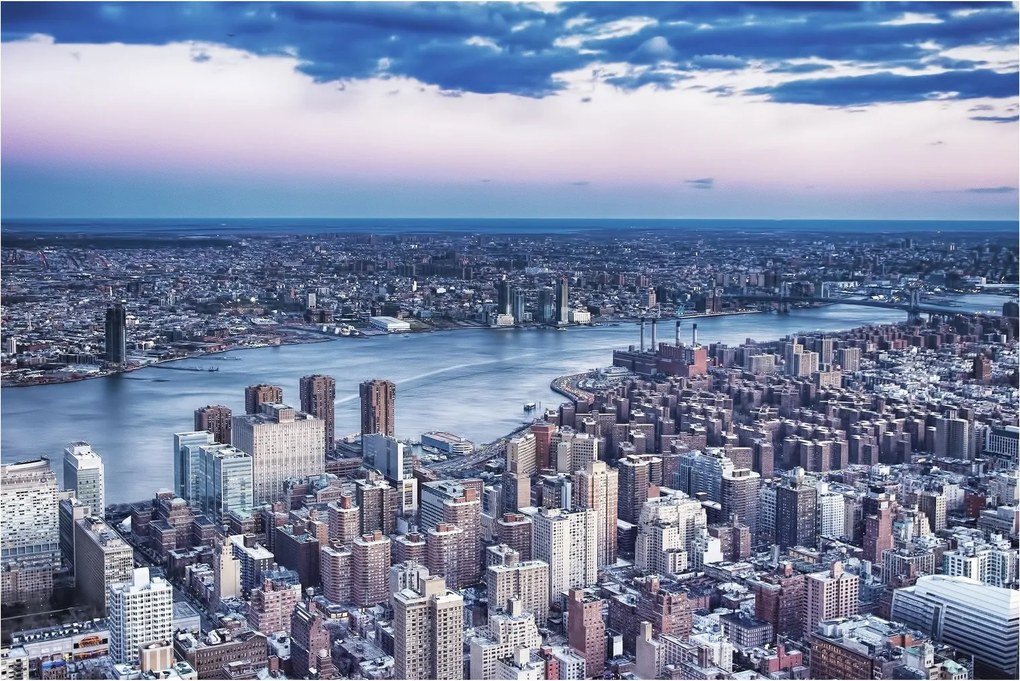 New York képe (90x60 cm)