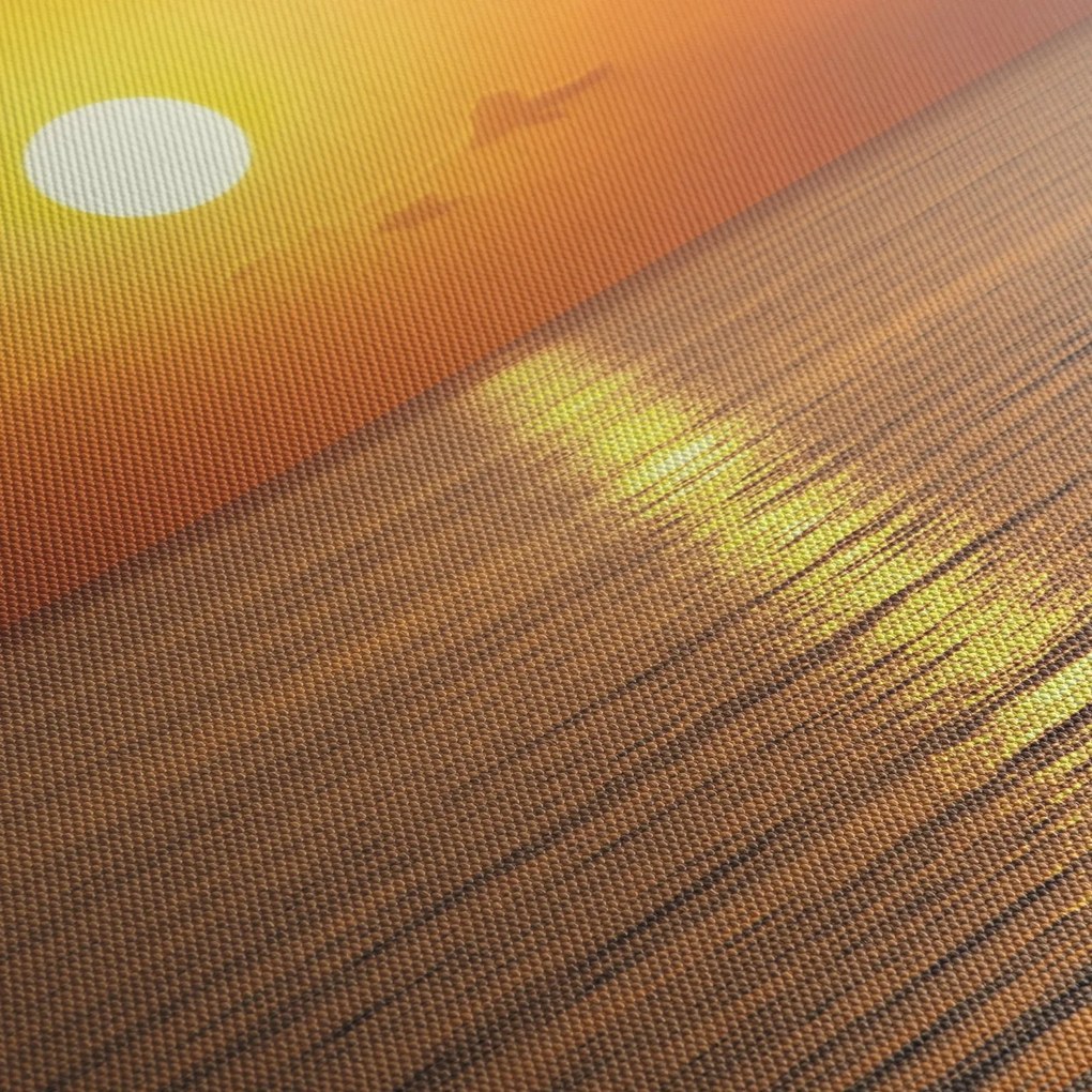 Kép - Naplemente az óceán felett (120x50 cm)
