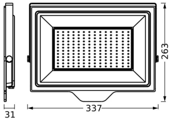 Ledvance - LED Kültéri reflektor FLOODLIGHT ESSENTIAL LED/150W/230V IP65