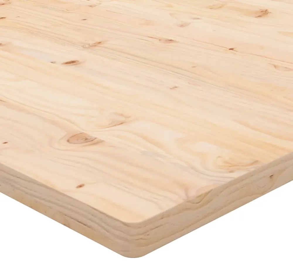 tömör fenyőfa asztallap 110 x 55 x 2,5 cm