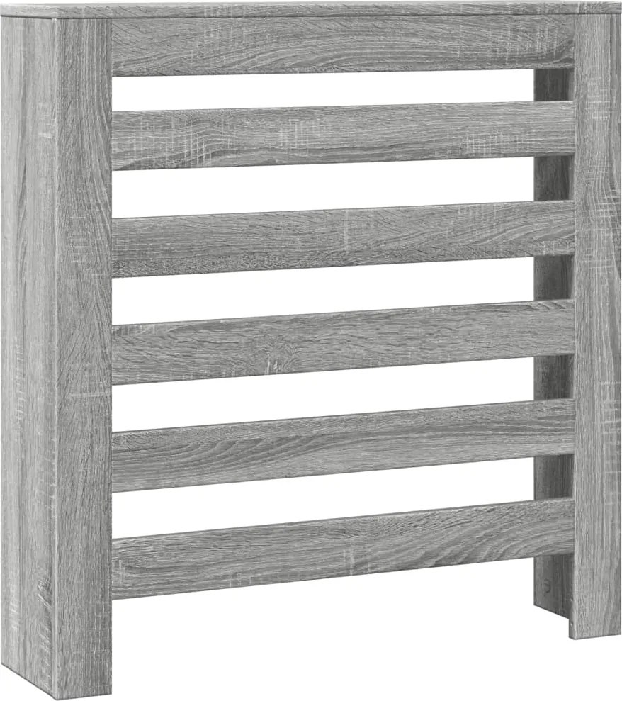 vidaXL szürke sonoma szerelt fa radiátorburkolat 78 x 20 x 82 cm