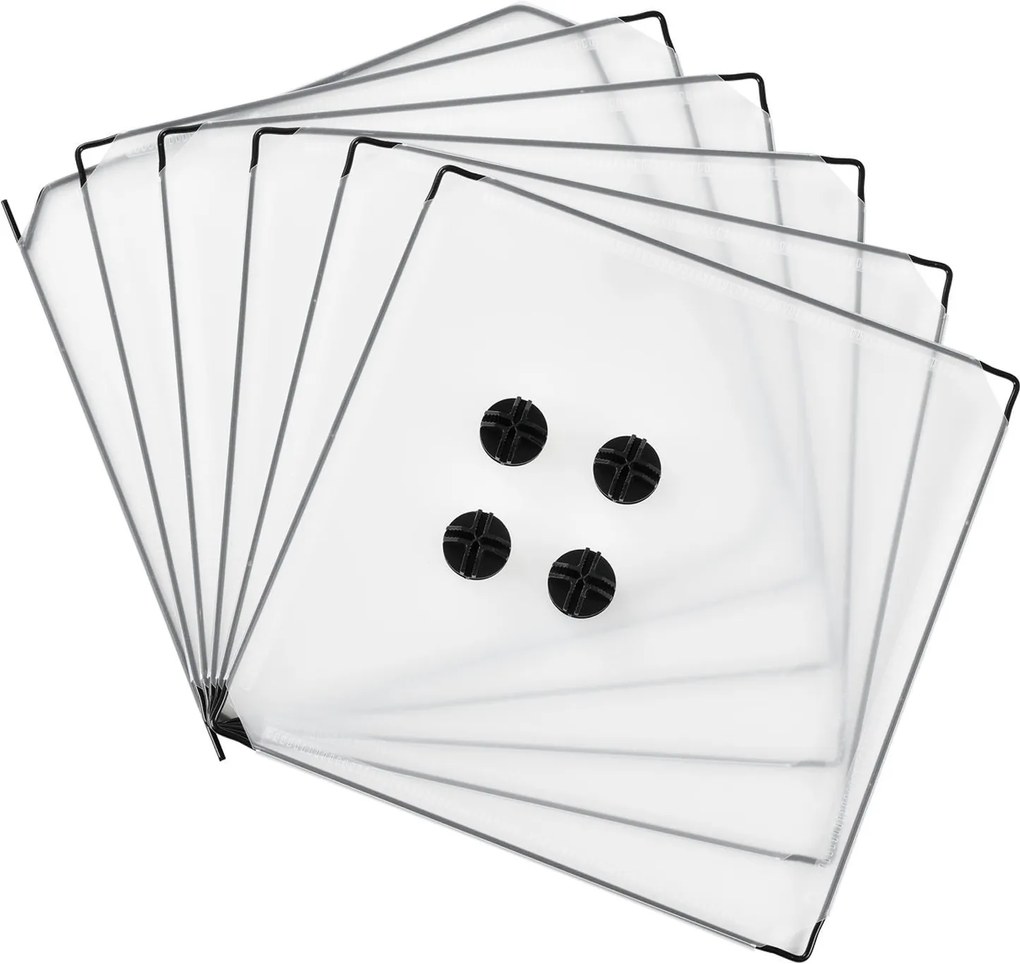 Ruhásszekrény 12 kombinálható rekesszel fekete színben