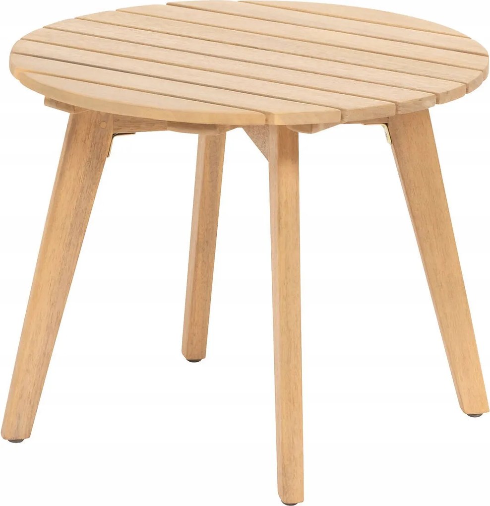 Kerti Asztal Fa Kerek Fa Barna Kerti Asztal Ø 46 cm