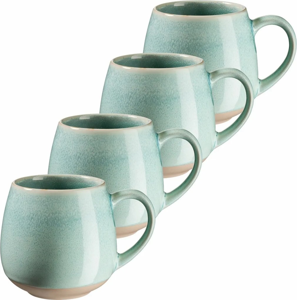 Mäser AQUATA 4 db nagy bögre szett  – 500 ml, zöld, 500 ml