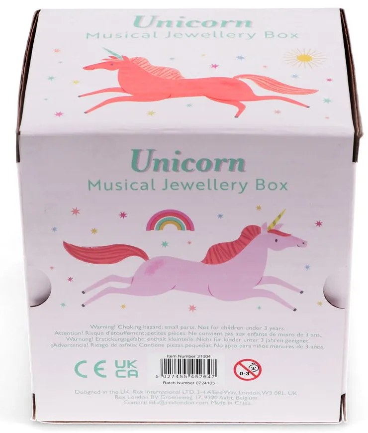 Ékszertartó Unicorn – Rex London