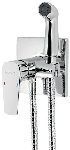 Novaservis Metalia 58 bidé csaptelep vakolat alatti résszel együtt króm 58211.0