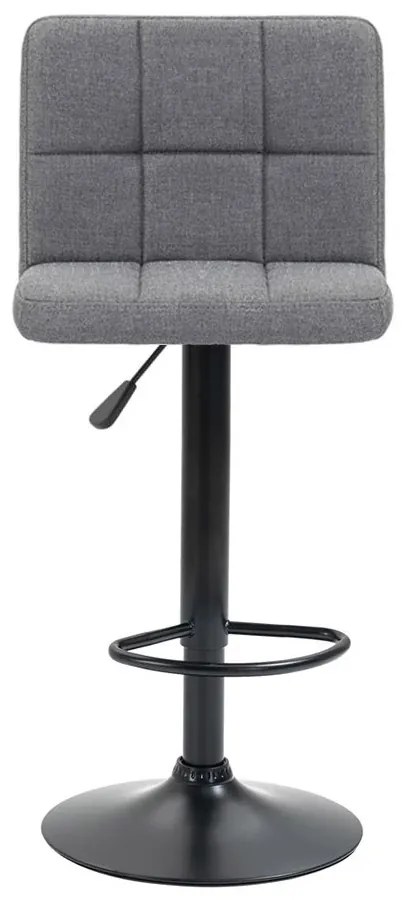 Szövet borítású bárszék 2 db, több színben-világos szürke