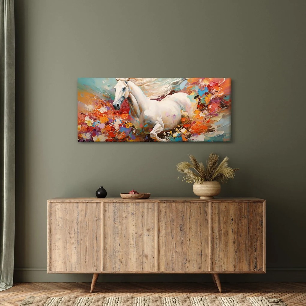 Kép - Egy ló festése (120x50 cm)
