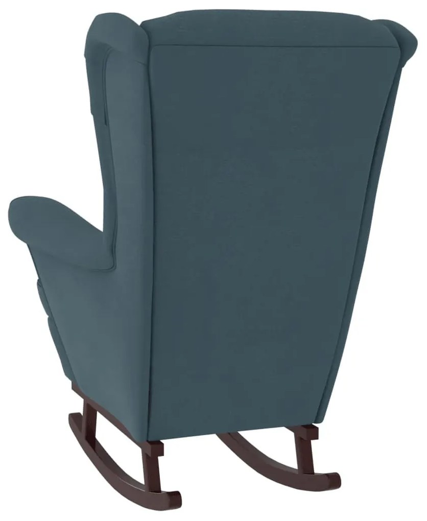 Kék Bársony és Tömörfa Hintaszék