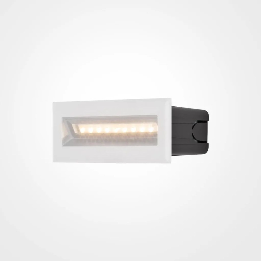 MAYTONI O045SL-L5W3K BOSCA Kültéri Falba Építhető Lámpa Fehér LED