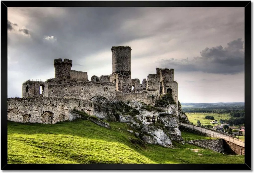 Poszterek keretben 60x40 Kastély a kertben