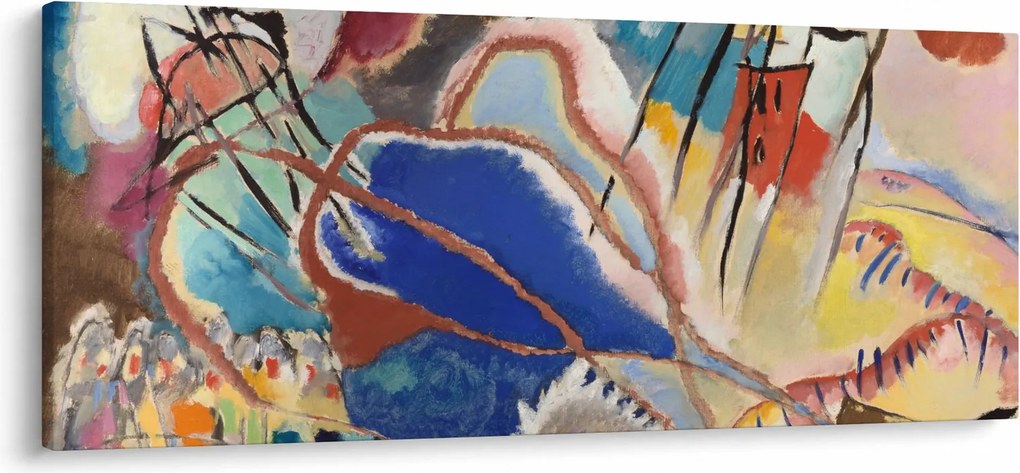 Kép - Vasily Kandinsky, Improvisation No. 30 (Cannons), reprodukciók (120x50 cm)