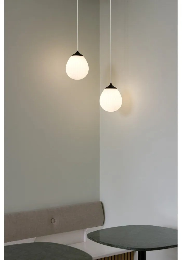 Fekete-fehér lámpabúra ø 21 cm Around the World Mini – UMAGE