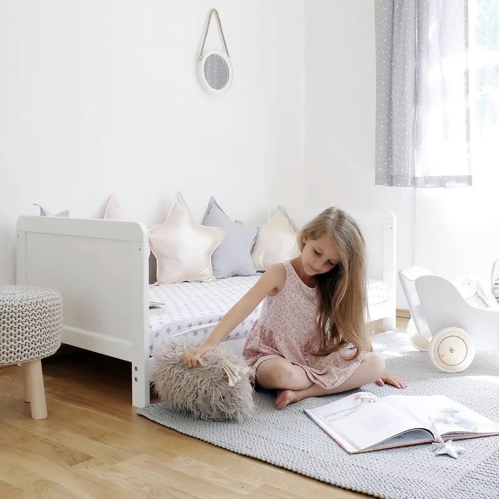 WO 2az1-ben Classic Cot Bed kiságy 140x70 Tároló fiók: Tároló fiók nélkül