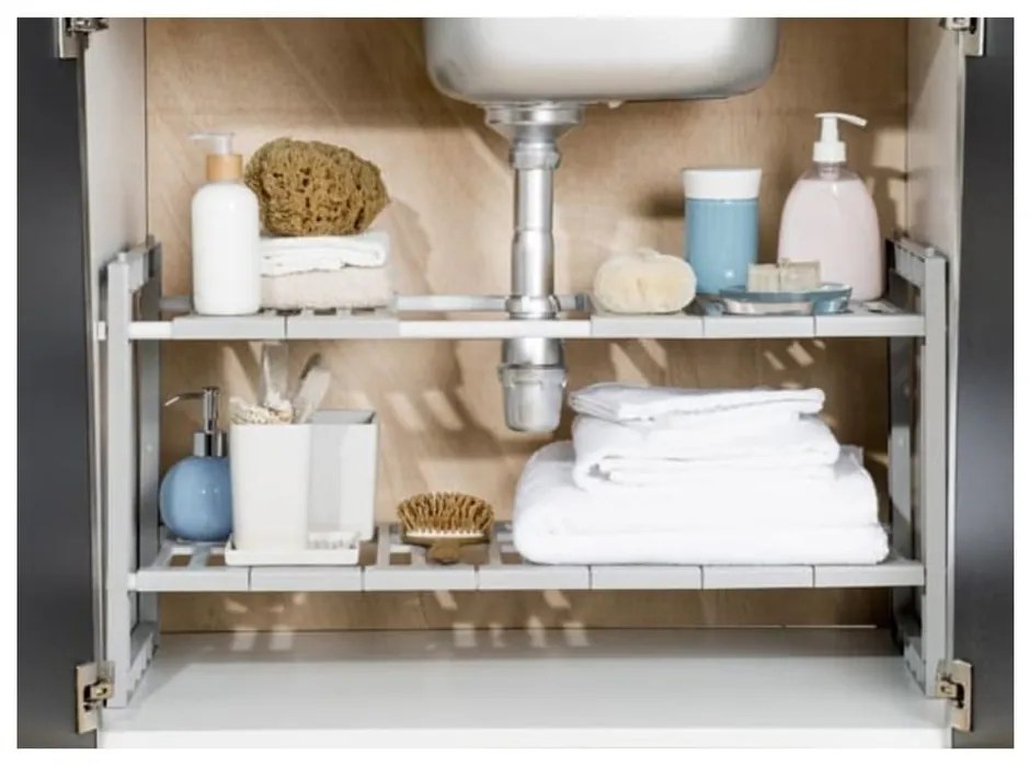Expandable Shelf mosogató alatti polc, állítható szélességgel - Compactor