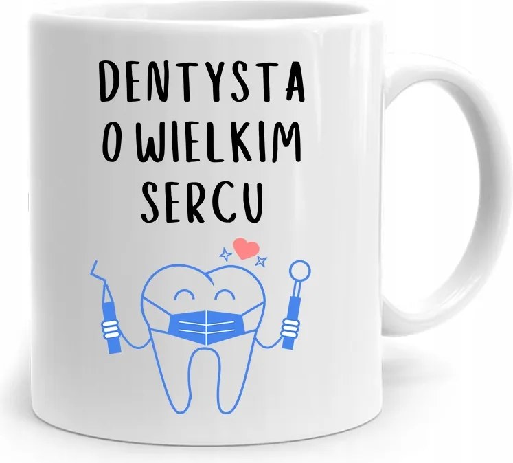 Ajándék Bögre Nagy Szívű Fogorvosnak, fényképes nyomattal