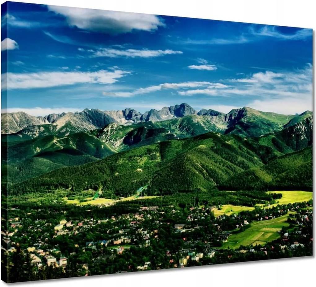 Vászonkép 50x40 Tájkép Tátra Lengyel hegyek