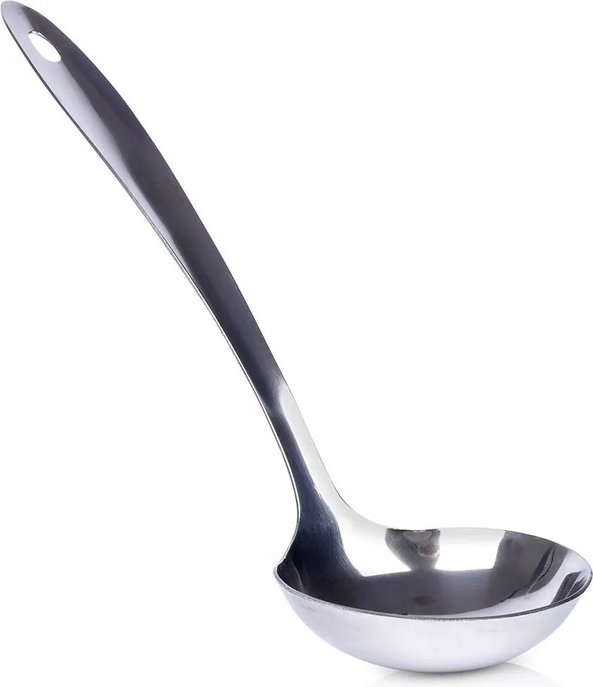 Merőkanál rozsdamentes acél konyhai kanál leves szósz öntéséhez 80 ml