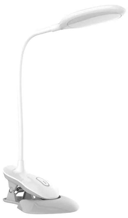 Platinet LED Touch szabályozható asztali lámpa klipszes LED-del / 3W / 230V PL0156