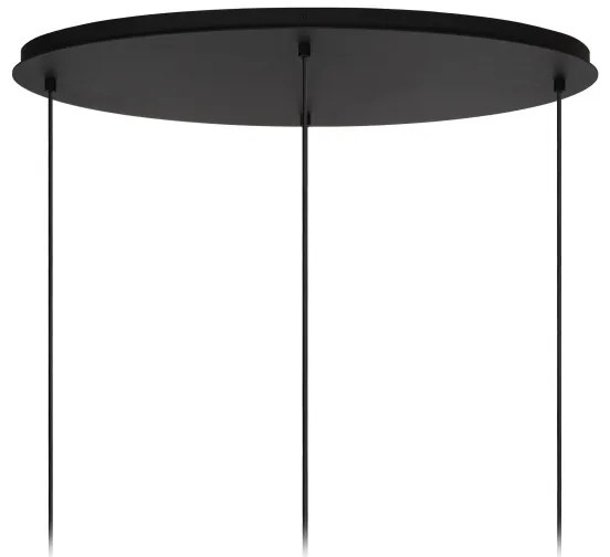 Lucide 45405/04/30 - Csillár zsinóron ELOISE 4xE27/40W/230V fekete