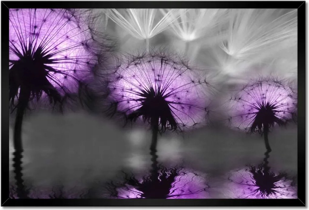 Poszterek keretben 60x40 Tükröződés a vízben Sárkányok