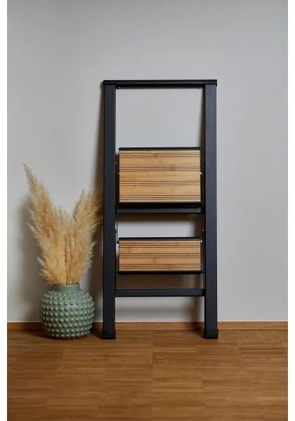 WENKO 50482100 - ALU-DESIGN fellépő 44x101 cm fekete