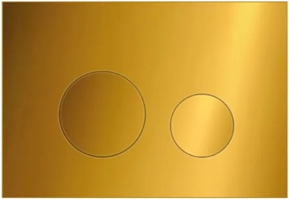 Öblítőgomb Cersanit Link Aqua M11 készülékhez, arany fényes