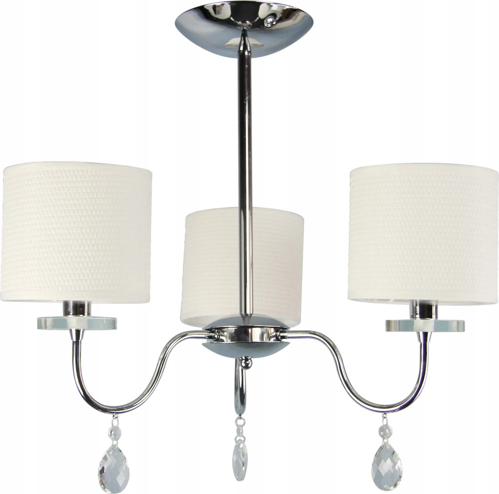 Estra Függőlámpa 3X40W E14 Króm