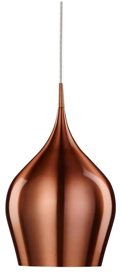 Searchlight 6461-12GO - Csillár zsinóron VIBRANT 1xE27/60W/230V barna