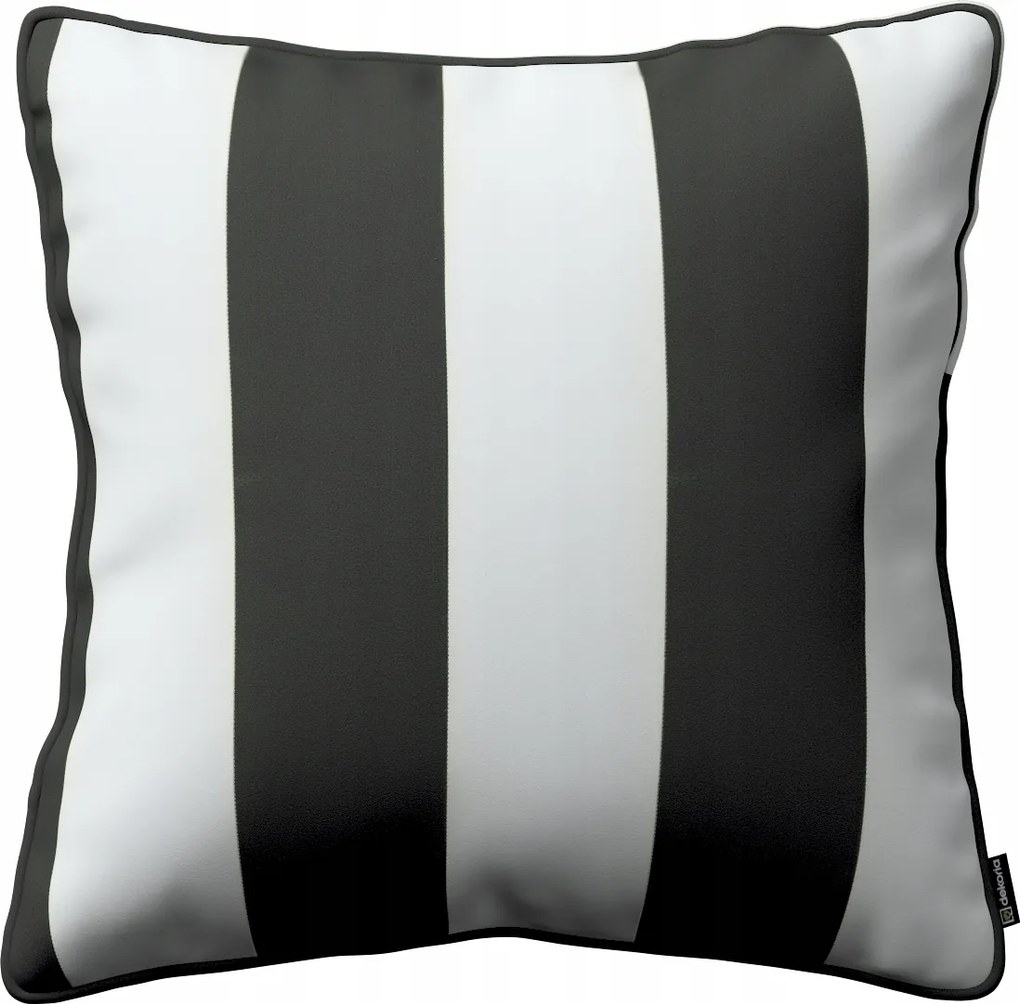 Dekoria Gabi párnahuzat fekete-fehér csíkos