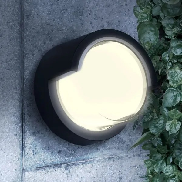 LED Kültéri fali lámpa ESSEN LED/10W/230V IP44 fekete