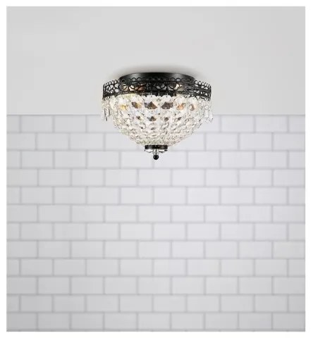 Markslöjd 108424 - Mennyezeti lámpa JOLINE 2xE14/40W/230V fekete