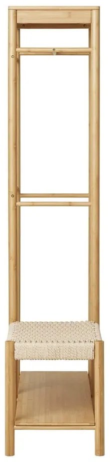 Natúr színű bambusz előszoba bútor Ember – House Nordic