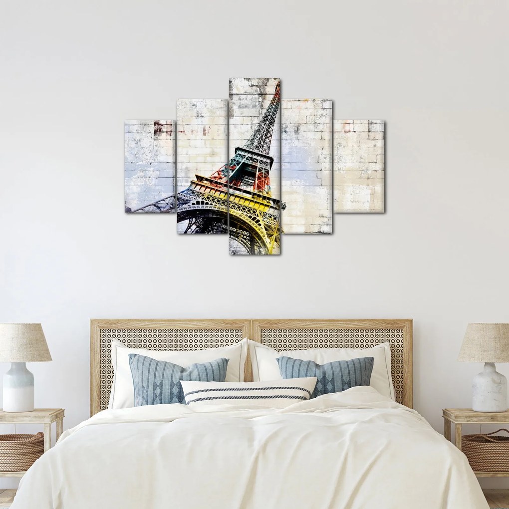 Kép - Az Eiffel-torony digitális művészete (150x105 cm)