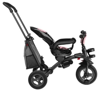 Lionelo - Gyermek tricikli TRIS rózsaszín/szürke