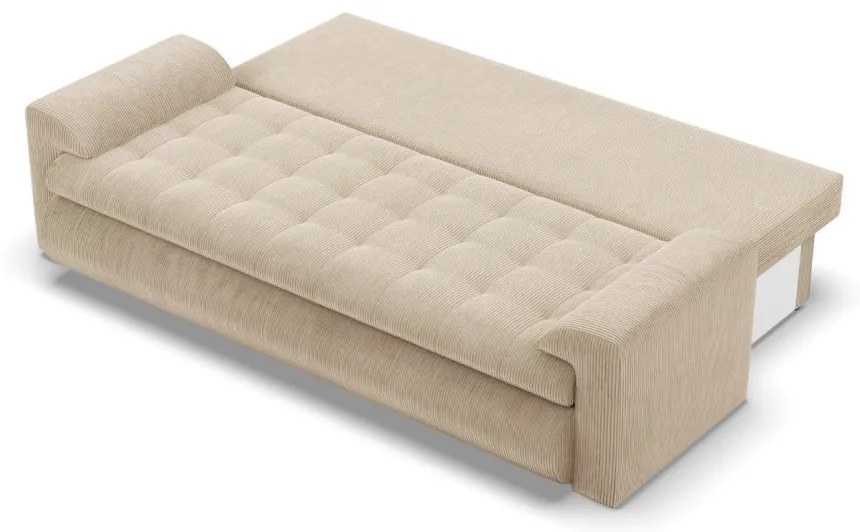 Tokio kanapéágy, kordbársony, bézs