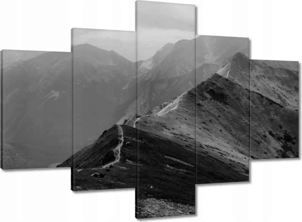 Képek 100x70 Tátra Lengyel hegyek Kilátás