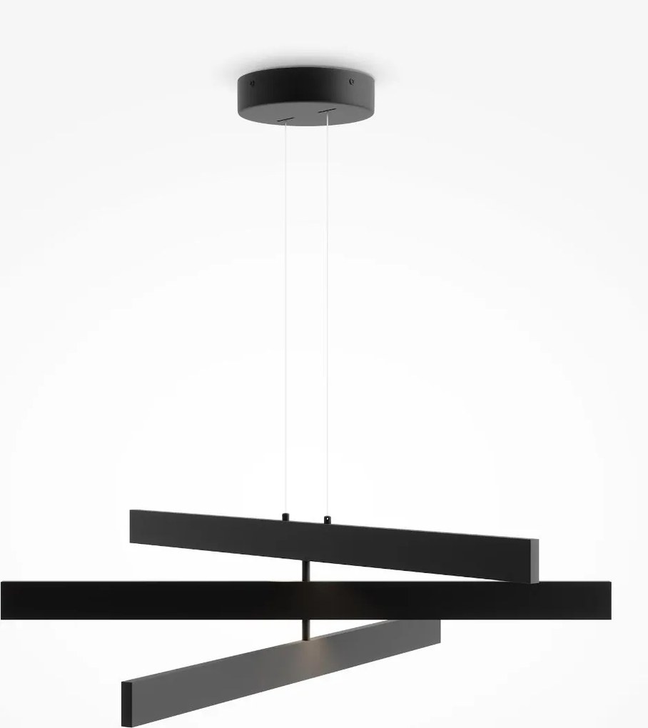 Maytoni modern függeszték origami fekete mymod163pl-l38b4k1