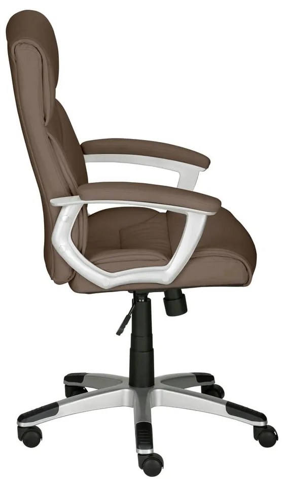 Barna bőrutánzat irodai szék Flori – Støraa