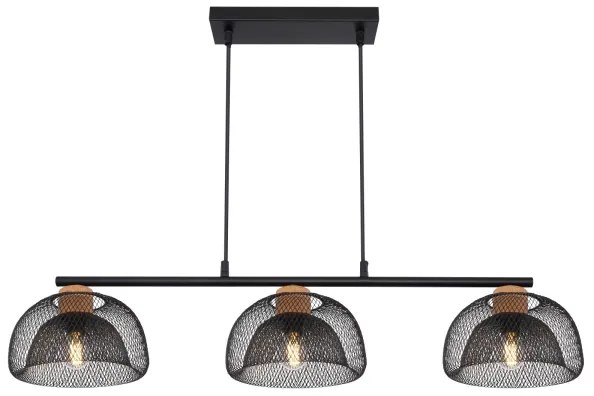 Globo 15393-3 - Csillár zsinóron VITIANO 3xE14/40W/230V