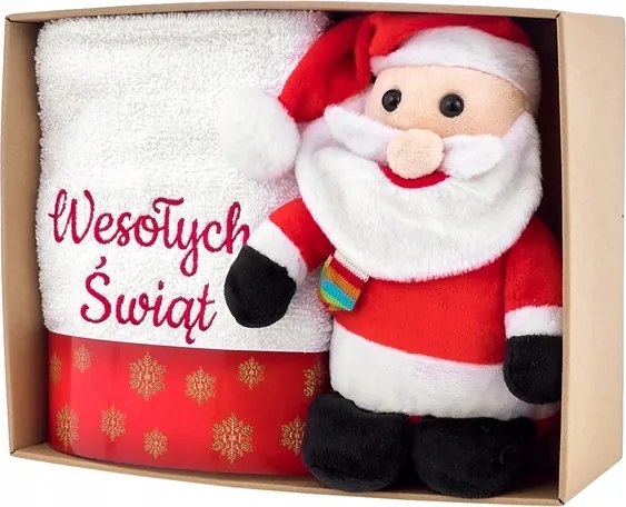 Pamut törölköző Kabalafigura, Karácsonyi ajándék