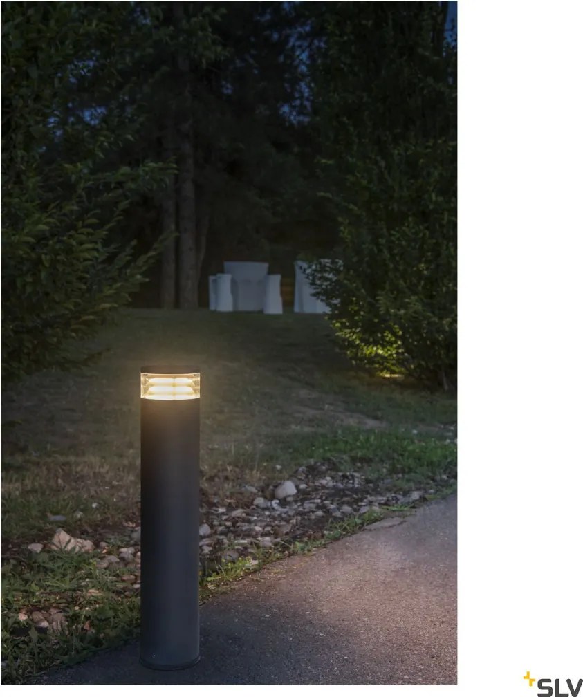 SLV M-POL 1006385 Oszloplámpa 1x11W/LED 2700K|3000K 145LM|155LM IP65