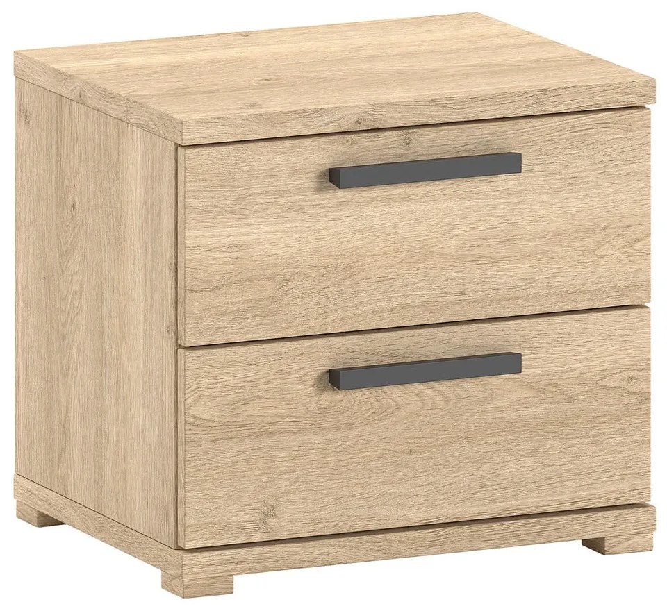 Natúr színű gyerek éjjeliszekrény Sam – Vipack